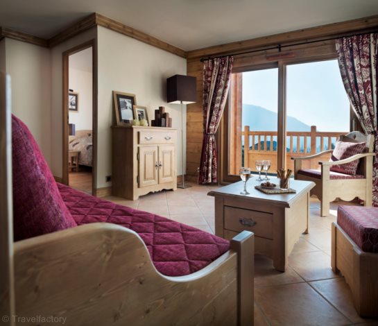 3 rooms for 4/6 guests - Résidence CGH & SPA Les Chalets de Jouvence 4* - Les Carroz d'Araches