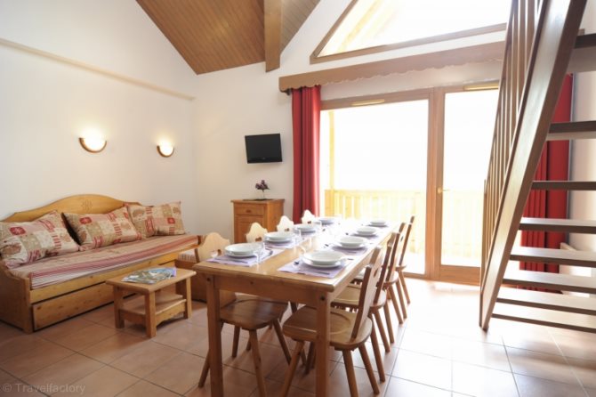 3 Rooms Cabin 8 People - Résidence Madame Vacances Le Vermont 3* - Valmeinier