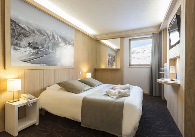 2-persoons kamer volpension - Hôtel Club MMV les Bergers 4* - Alpe d'Huez