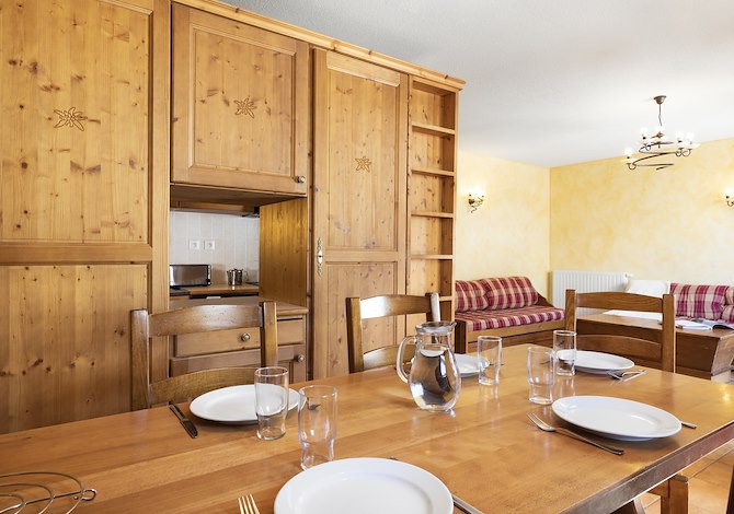 4 bedrooms for 8/10 guests - Résidence Les Balcons de Val Cenis Village 4* - Val Cenis Lanslevillard