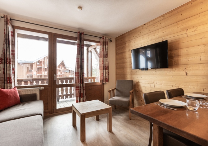2 Pieces 2/4 personnes - Résidence Les Balcons de Belle Plagne & Spa 4* - Plagne - Belle Plagne
