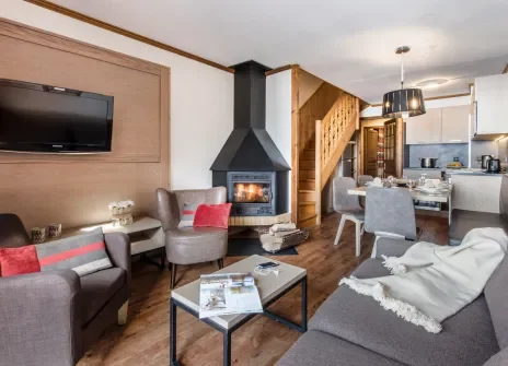 4 rooms 6 people with fireplace week - Résidence Village Montana Soleil 4* - Val Thorens