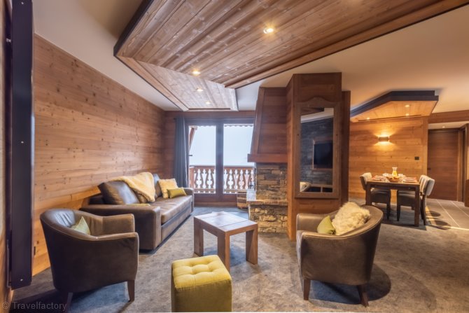 3 bedrooms for 6 guests - Résidence Chalet Altitude 5* - Val Thorens
