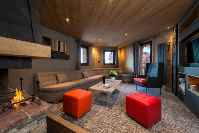 6 bedrooms for 14 guests - Résidence Chalet Altitude 5* - Val Thorens