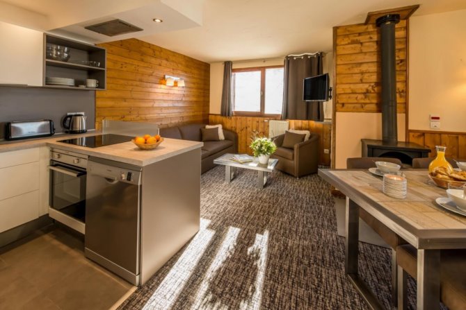 2 bedrooms for 4/6 guests - Résidence Val 2400 4* - Val Thorens