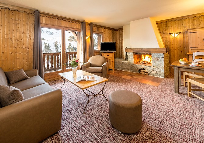 2 bedrooms 4/6 guests - Résidence Chalet Altitude 5* - Les Arcs 2000