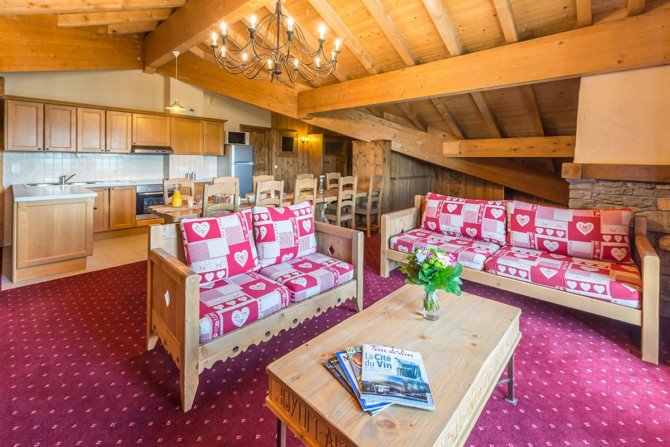 4 bedrooms 8/10 guests - Résidence Le Refuge 4* - La Rosière