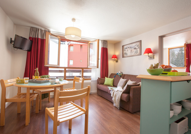 2 Pieces for 4 Persons with Balcony - VVF Val-Cenis Haute-Maurienne - Val Cenis Lanslevillard