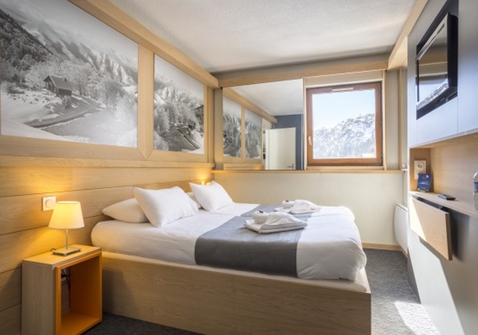 Room sleeps 4 in All Inclusive - Hotel Club MMV Tignes Les Brévières 4* - Tignes 1550 Les Brévières