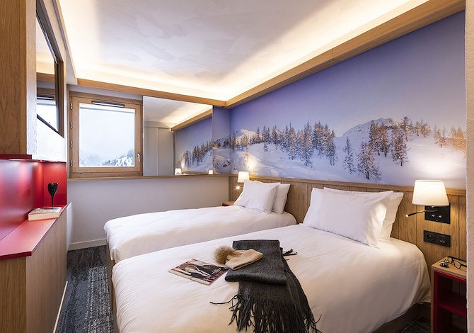 Room for 2 people, full board - Hôtel Club MMV Plagne 2000 4* - Plagne - Aime 2000