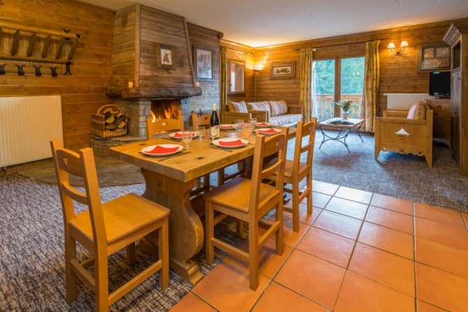 4-room apartment 6/8 guests Chalet Ours - travelski home premium - Residence Chalets Altitude & Ours 5* - Les Arcs 2000