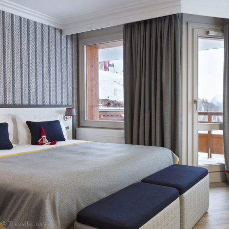 Chambre 3 personnes Supérieure(2ad&1enf)PDJ FLEX14 - Araucaria Hotel & Spa 4* - Plagne Centre