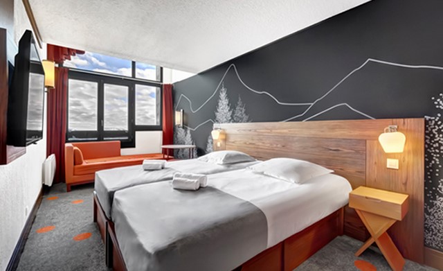 Room 2 persons + 1 child VIP half board - Belambra Clubs Avoriaz - Les Cimes du Soleil - All inclusive - Avoriaz