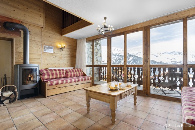 3-room cabin apartment 6/8 people family - travelski home select - Residence Les Balcons De La Rosière 4* - La Rosière