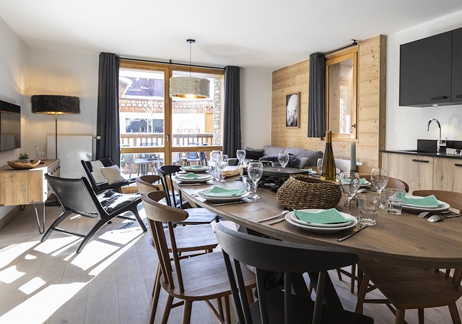 3 Pieces Cabin 8 Persons - Résidence Neige et Soleil - Les Deux Alpes Centre