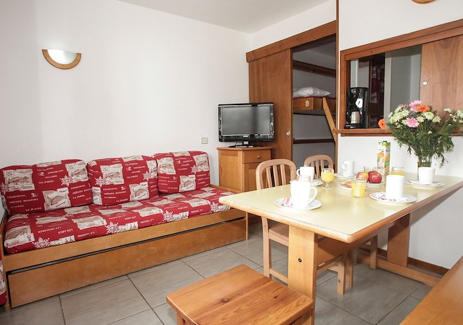 2-room apartment 4/5 people - travelski home classic - Residence Le Hameau du Borsat 3* - Tignes Val Claret