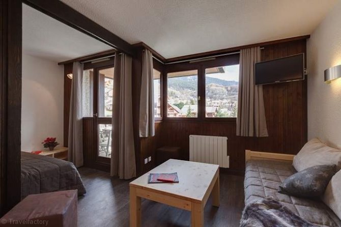 Studio divisible 4 people ME439 - travelski home select - Residence Les Mélèzes - Serre Chevalier 1350 - Chantemerle