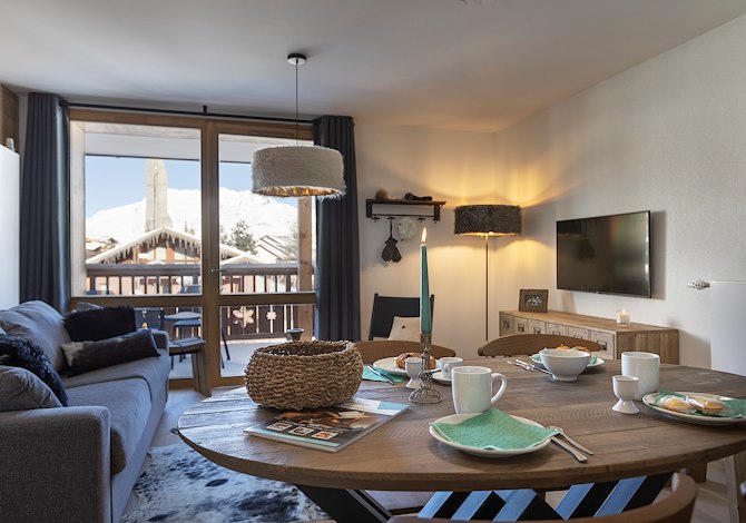 2 Rooms Cabin 6 Persons NANR - Résidence Neige et Soleil - Les Deux Alpes Centre