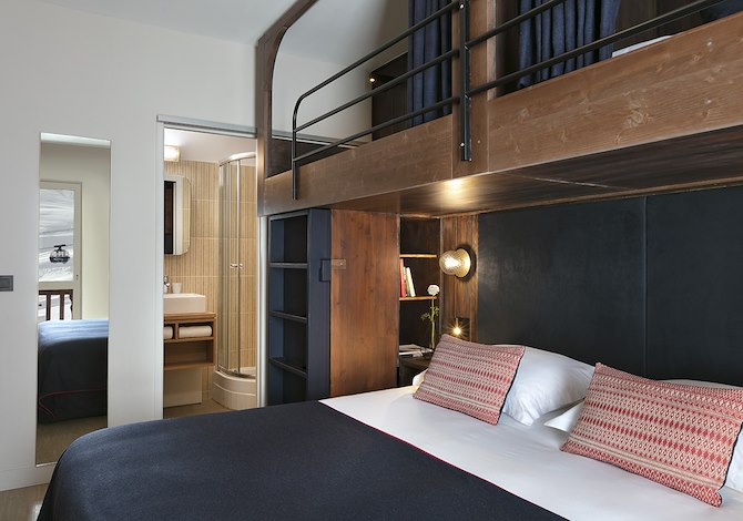 Classic Room (2 adults and 2 children) - Hôtel Marielle 4* - Val Thorens