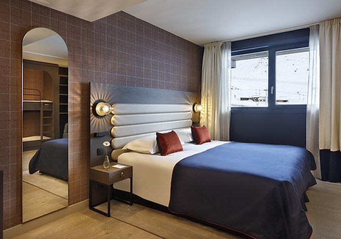 Superior Family Room (2 adults + 2 children) - Hôtel Marielle 4* - Val Thorens