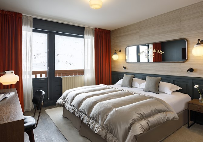 Room 2 persons Classic HB FLEX30 - Hôtel Ours Blanc - Les Menuires Reberty 1850