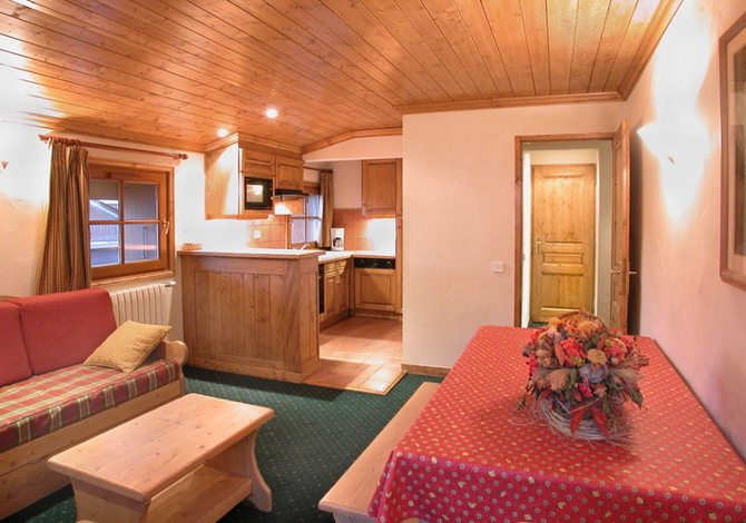 3 Rooms 8 people with cabin - Résidence Vacanceole Alpina Lodge - Les Deux Alpes Centre