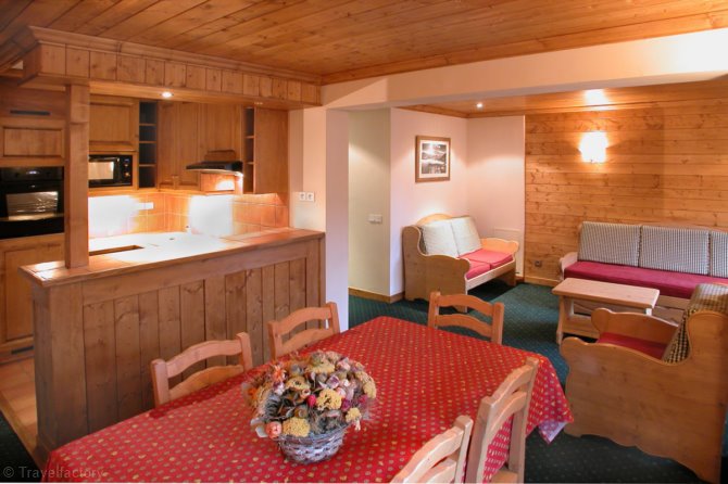 2 bedrooms + cabin room 8 people - Résidence Vacanceole Alpina Lodge - Les Deux Alpes Centre