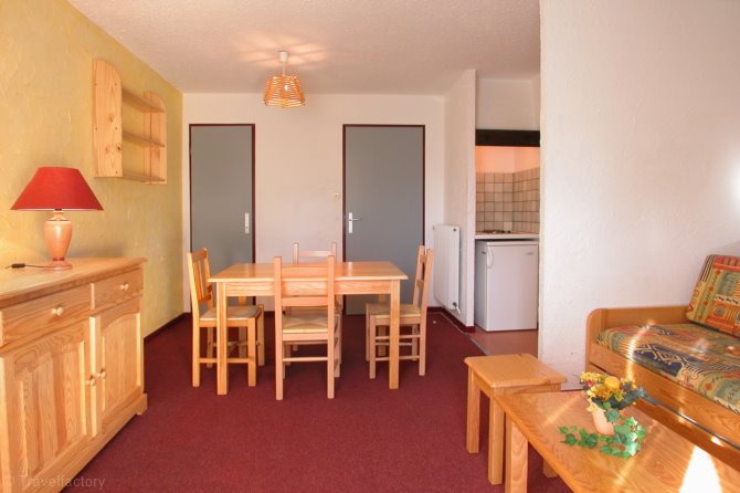 2 Rooms 6 persons - Résidence Vacanceole Côte Brune - Les Deux Alpes Centre