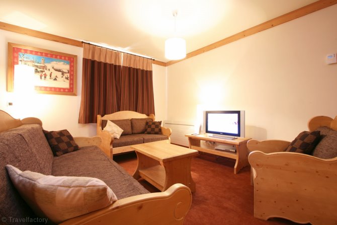 3 bedrooms + alcove 8 people - Résidence Vacanceole L'Alba - Les Deux Alpes Centre