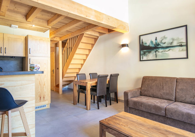 1 bedroom 4 people mezzanine - La Résidence Vacanceole - Les Deux Alpes Venosc