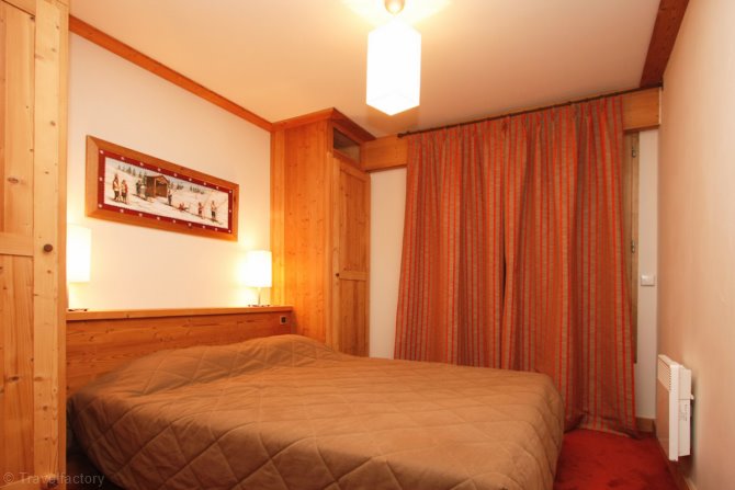 2 bedrooms + cabin room 6 people - Résidence Vacanceole Le Goleon - Val écrins - Les Deux Alpes Centre