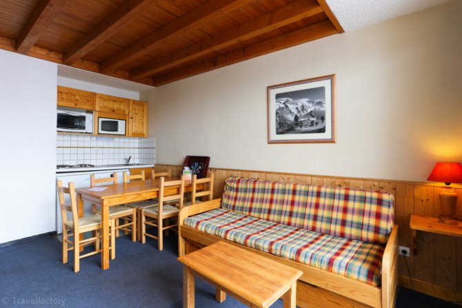 2 Pièces cabine 6 personnes - Résidence Vacanceole Meijotel - Les Deux Alpes Centre