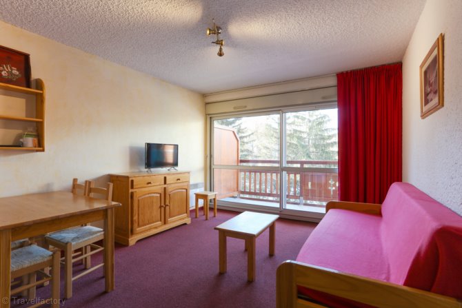Studio 4 personnes - Résidence Vacanceole Tyrol - Les Deux Alpes Centre