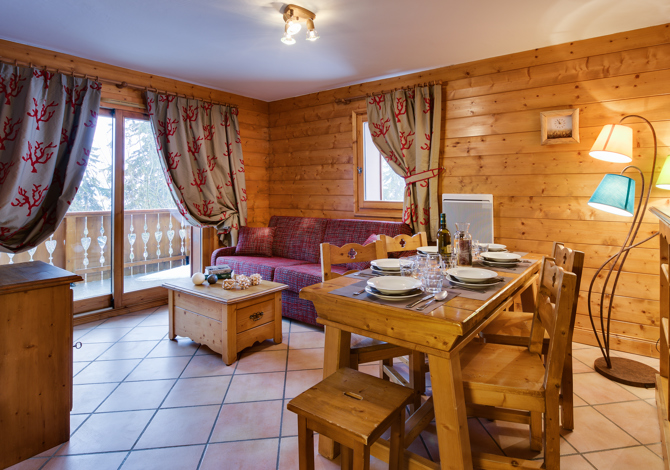 5 Pieces duplex 8/10 personnes - Résidence CGH & SPA Le Hameau du Beaufortain 4* - Les Saisies