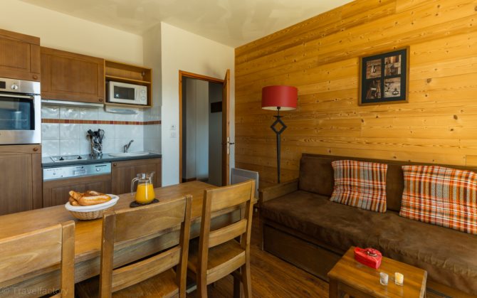 Studio for 2 guests - Résidence Lagrange Vacances Les Chalets de l'Adet 3* - Saint Lary Soulan