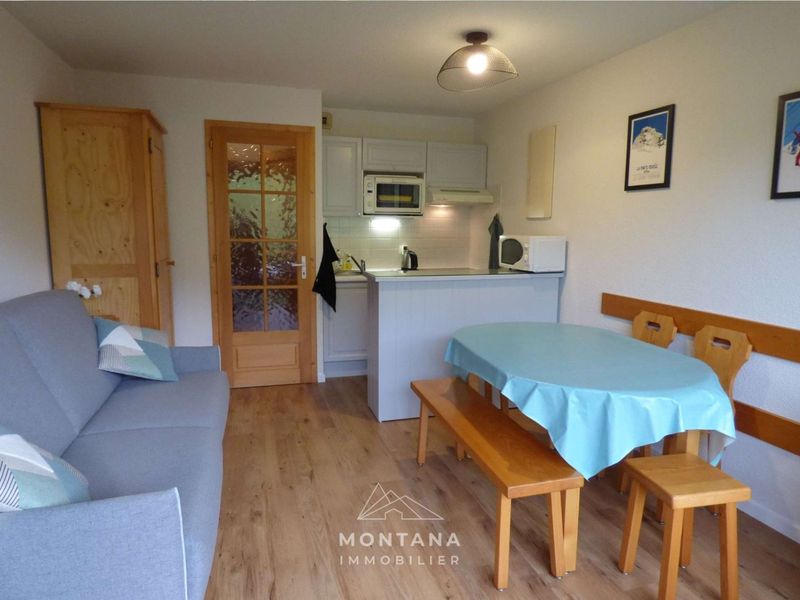 Studio Le Grand-Bornand, 1 room, 4 people - Comfortable Studio with Mountain Area and Garage - 4 ppl - Le Grand-Bornand FR-1-458-190 - Le Grand Bornand