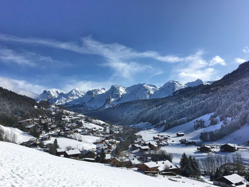Comfortable studio for 4 in Grand-Bornand with balcony and garage FR-1-458-191 - Le Grand Bornand