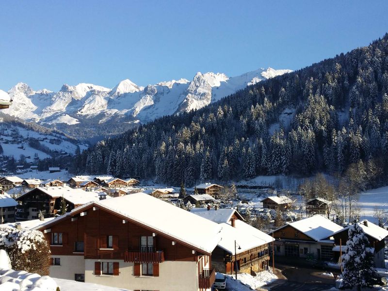 Studio Le Grand-Bornand, 1 room, 4 people - Comfortable studio for 4 in Grand-Bornand with balcony and garage FR-1-458-191 - Le Grand Bornand