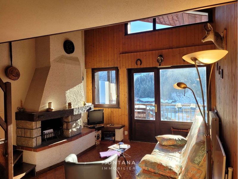Apartment Le Grand-Bornand, 2 bedrooms, 6 persons - Large 2-bed + mezzanine for 6, south-facing balcony FR-1-458-192 - Le Grand Bornand