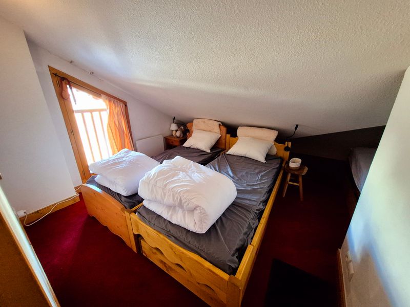 Duplex apartment in the center, 20m from slopes, 7 pax, WIFI, free parking FR-1-755-27 - Plagne Montalbert