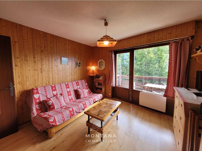 Studio Le Grand-Bornand, studio flat, 4 persons - Cozy studio for 4 in Grand-Bornand with balcony FR-1-458-207 - Le Grand Bornand
