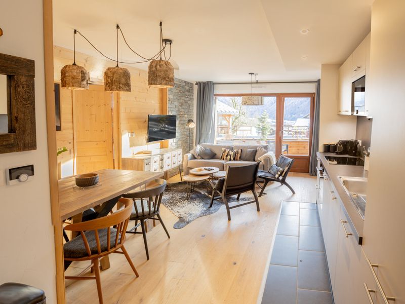 Apartment Samoëns, 2 bedrooms, 6 persons - Beautiful T3 apartment in new residence with parking and WIFI, near village and ski bus FR-1-624-168 - Samoëns