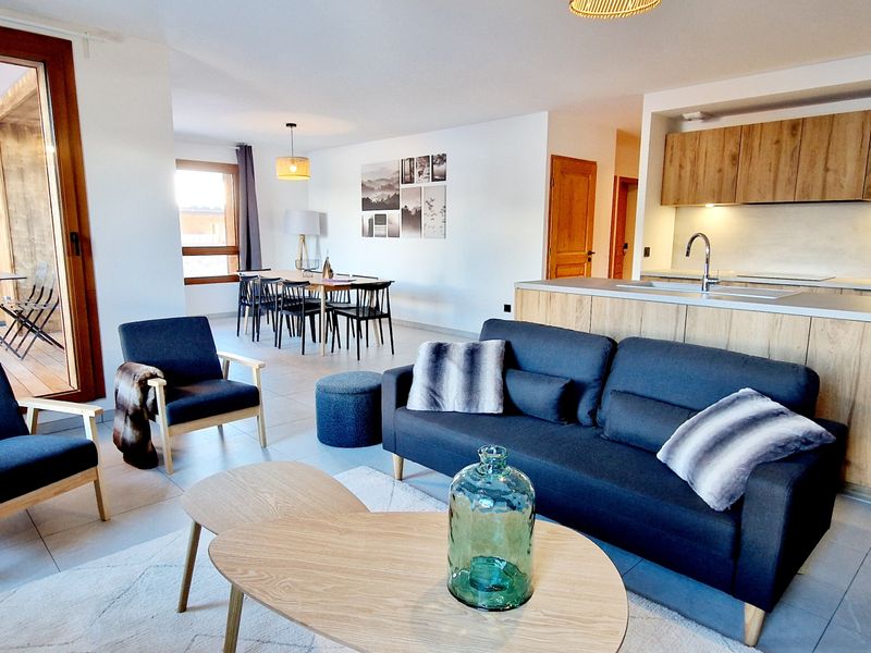 New 5-room Apartment 20m from slopes with double garage FR-1-755-37 - Plagne Montalbert