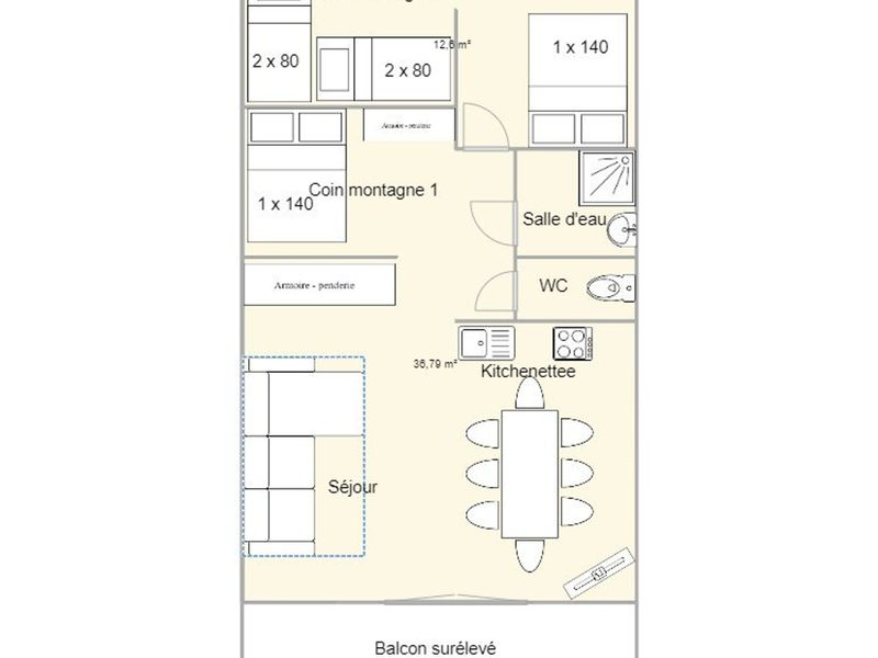 Résidence CHANTOISEAU - Les Saisies