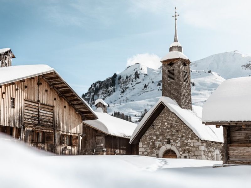 Studio Le Grand-Bornand, studio flat, 4 persons - Cozy Mountain Studio with Access to Spa, Near Ski Slopes - Le Grand-Bornand FR-1-467-34 - Le Grand Bornand