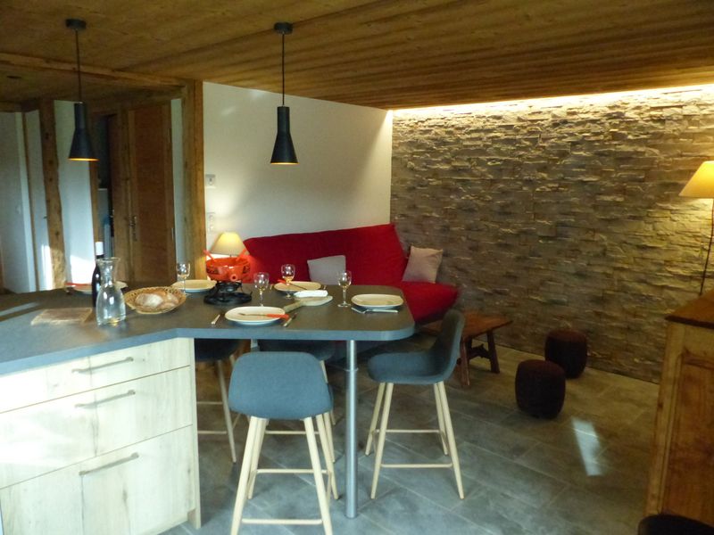 Appartement Le Grand-Bornand, 2 pieces, 6 personnes - Cozy 43m² apartment with Norwegian bath, near ski slopes, pets allowed, linens provided FR-1-467-96 - Le Grand Bornand