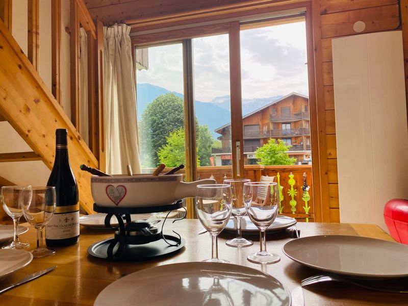 Apartment Samoëns, 3 bedrooms, 6 persons - Duplex cozy near ski lift with balcony and garage FR-1-624-33 - Samoëns
