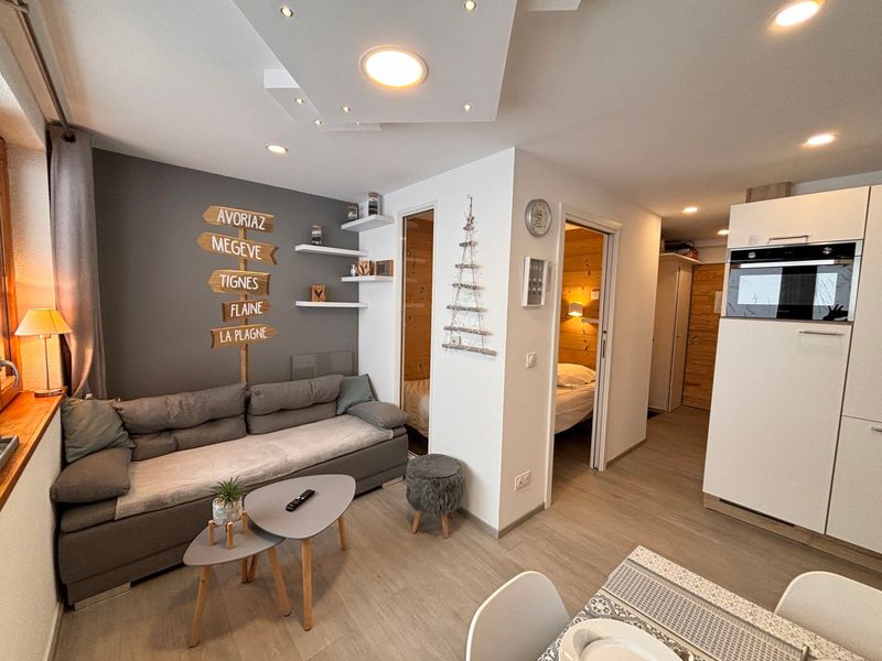 Apartment Avoriaz, 1 bedroom, 4 persons - Stunning 1BR apt near slopes and shops with balcony and WiFi FR-1-634-50 - Avoriaz