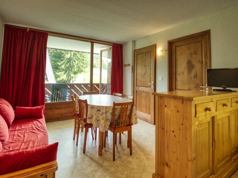 Appartement Morillon 1100, 2 pièces, 6 personnes - Ski-In/Ski-Out: Cosy Apartment for 6 with Balcony near Children's Area FR-1-642-24 - Morillon 1100 Les Esserts