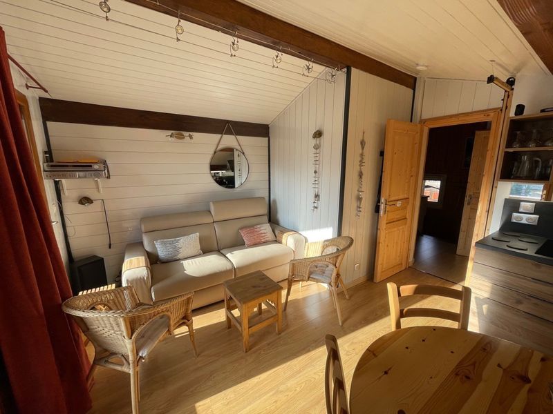 Apartment La Clusaz, 3 Rooms, 5 Guests - Attic Apartment 3 Rooms 74m², South Balcony, Private Parking, Wifi FR-1-459-183 - La Clusaz